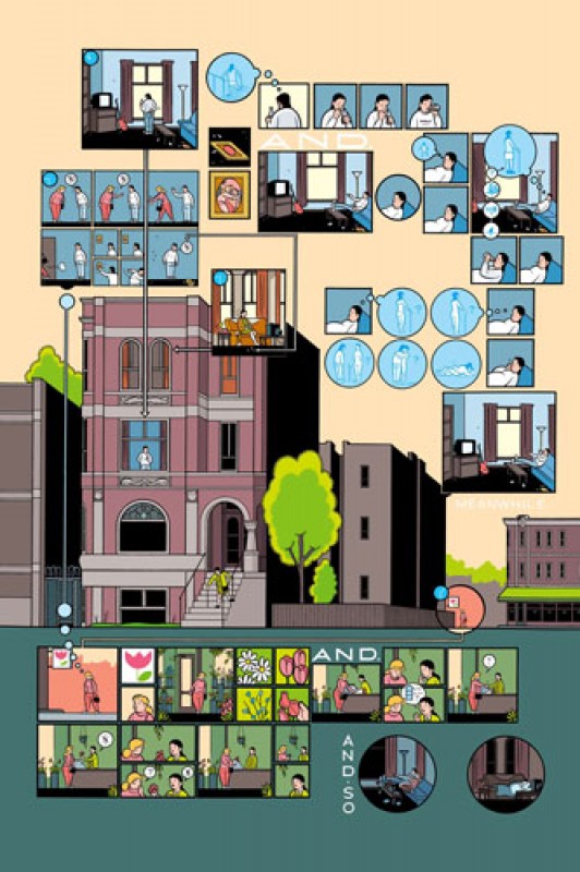 chris ware building stories puzzle chris ware building stories puzzle