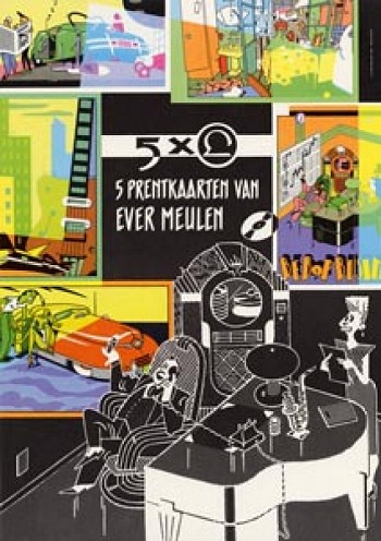 5 prentbriefkaarten