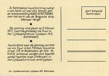 Kuifje in Rotterdam