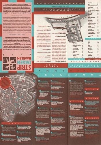 Programma Stripdagen Haarlem 2000