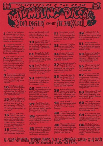 Rolling Stones' Tumbling Dice