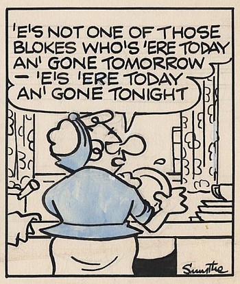 Origineel Andy Capp (Linke Loetje)