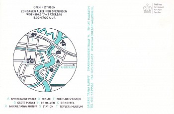 Nieuwe openingstijden Galerie Tanya Rumpff