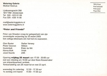 Uitnodiging Peter and Friends