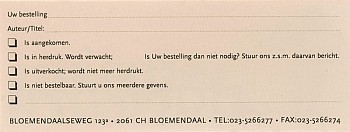 Boekenhandel Bloemendaal