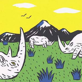Dasspeld (Neushoorn)