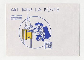 Art dans la poste (met envelop)