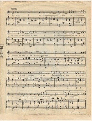 Because I love you by Irving Berlin