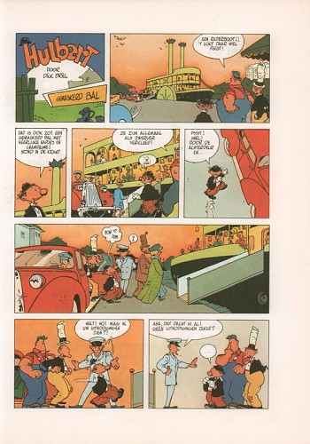2 Originele pagina's Hulbert - Gemaskerd bal
