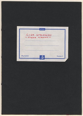 Schriftje met tekst en tekeningen van Flip Fermin