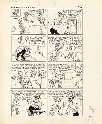 Blondie # 163 The Last Mile