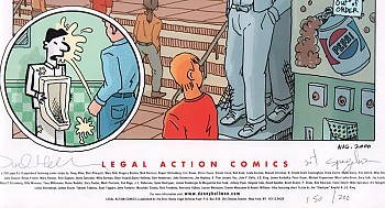 Legal action comics