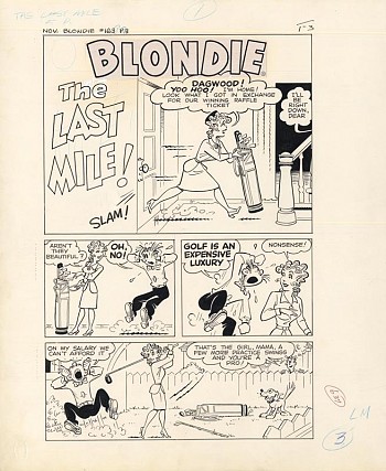 Blondie # 163 The Last Mile