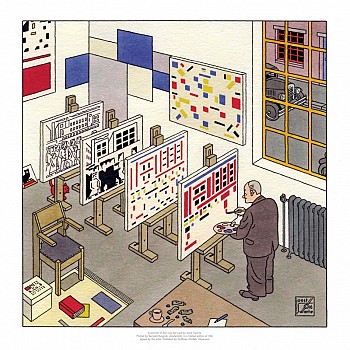 A portrait of Bart van der Leck