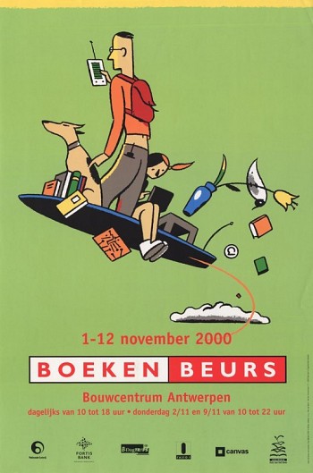 Boekenbeurs 1-12 november 2000 (Geen stil leven met boeken)