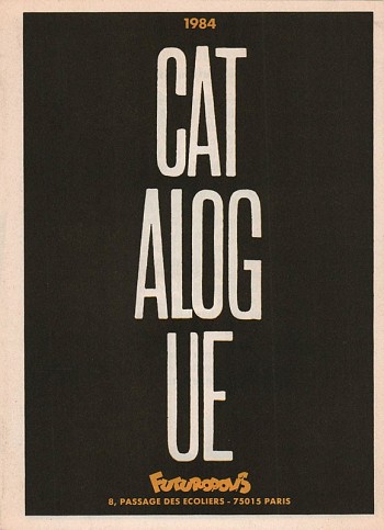 Catalogue Futuropolis