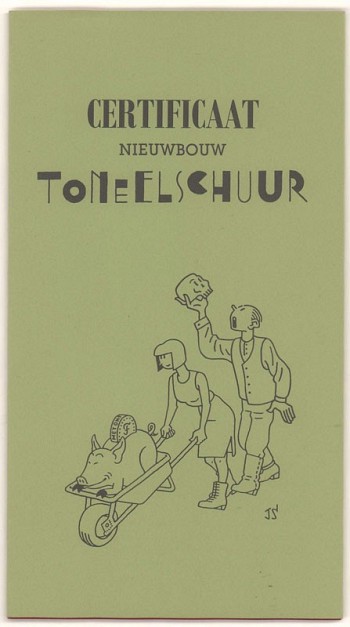 Certificaat Nieuwbouw Toneelscchuur