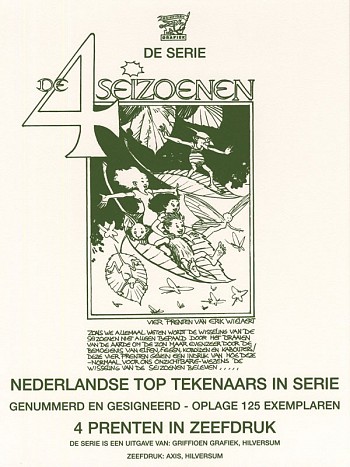 De Serie # 7: De 4 seizoenen - Zeefdrukset