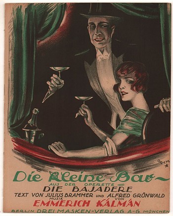 Die kleine Bar.