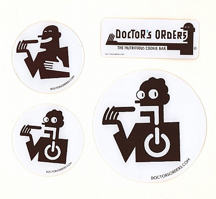 Doctors Orders stickers