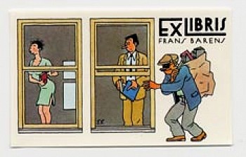 Ex-Libris Frans Barens