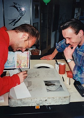 Foto Hanco en Michiel