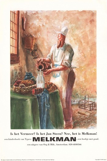 Het melkmannetje affiche