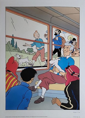 Hommage à Hergé