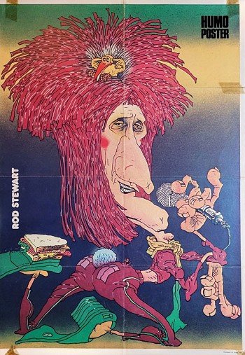 Humo Poster Rod Stewart