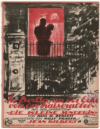 In Berlin, an der Ecke von der Kaiserallee