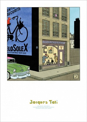 Jacques Tati (signed)