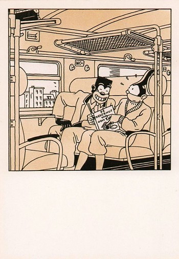 Kaart De Negerhut van Oom Tom