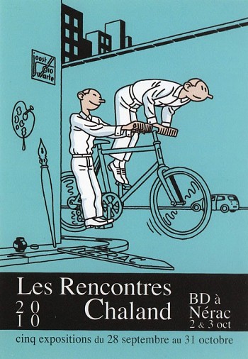 Kaart Les Rencontres Chaland