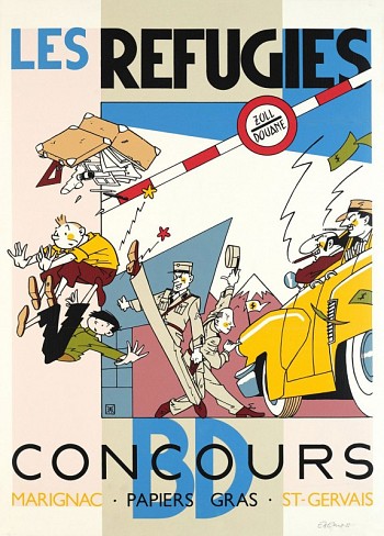 Les Réfugiés - Concours BD Papier Gras