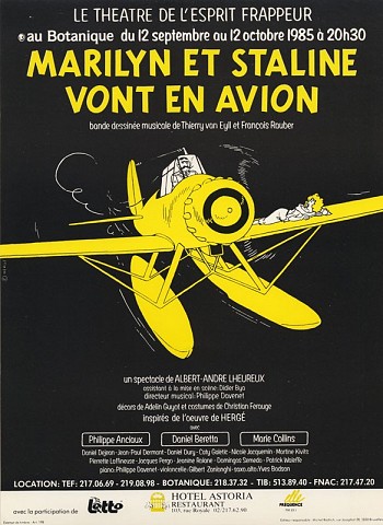 Marilyn et Staline vont en avion