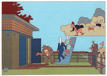 Nieuwjaarskaart 1997 Kunst en Cultuur Noord-Holland