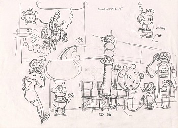 Originele schets Roboboy