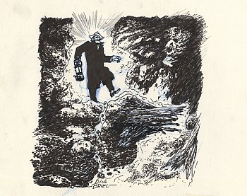 Originele tekening London Labyrinth