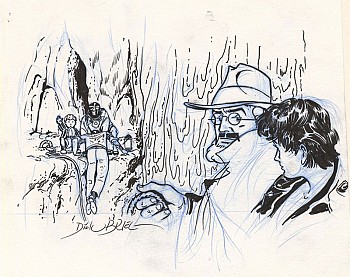 Originele tekening London Labyrinth