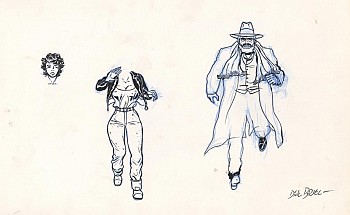 Originele tekening London Labyrinth