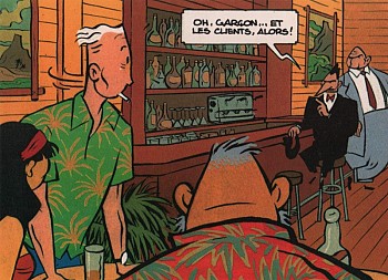 Postcard Clientes del Fandango