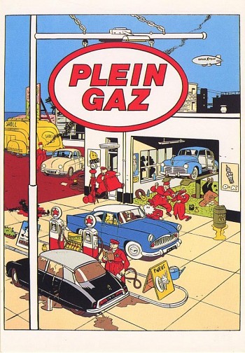Postcard Plein gaz