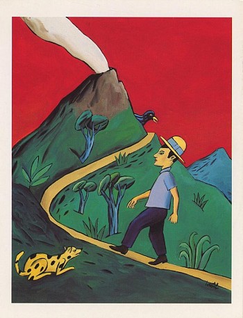 Postcard Vulkaanwandeling