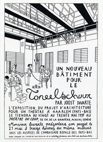 Uitnodiging Un nouveau bâtiment pour le Toneelschuur