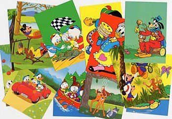 Walt Disney Postcards (set of 25)