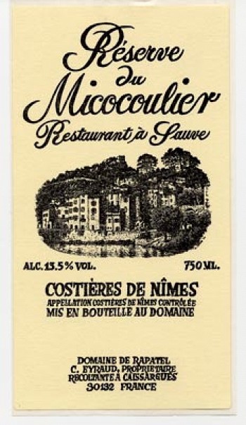 Winelabel Costières de Nîmes
