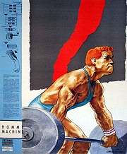 Sportposters: gewichtheffen