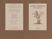 Anal Antics certificaat