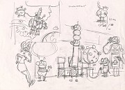 Originele schets Roboboy
