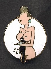 Pin Naakte vrouw